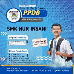 Pendaftaran Peserta Didik Baru Tahun Pelajaran 2025-2026